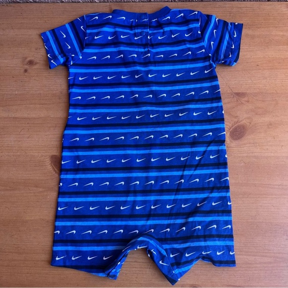 Nike Blue and White Baby Romper - Picture 5 of 6
